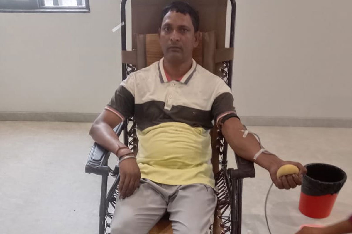 Blood Donation Camp Held On 25th June 2025